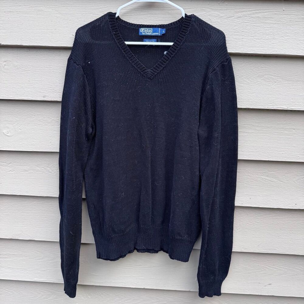 Polo-ralph-lauren Women's Navy and Black Jumper